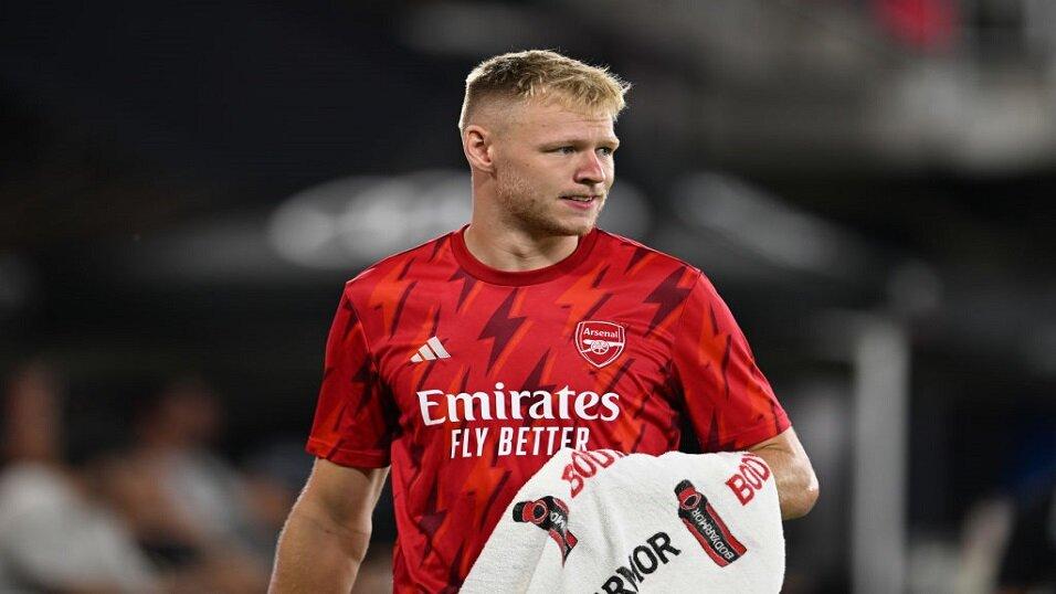 Arsenal goalkeeper Aaron Ramsdale